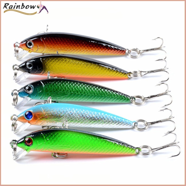 Bộ Mồi Câu Cá Nhân Tạo 3.6g/5.5cm Tiện Dụng