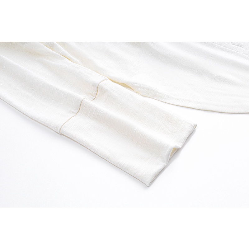 Áo Sơ Mi Dài Tay Phối Nơ Thời Trang Dành Cho Nữ