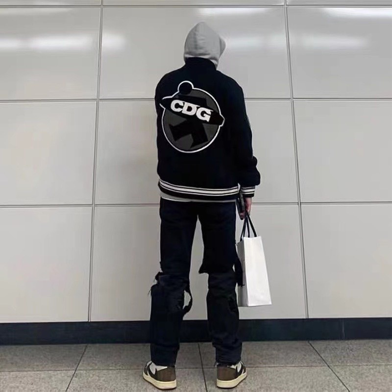 Áo Khoác Bomber STÜSSY / COMME DES GARÇONS VARSITY JACKET 02