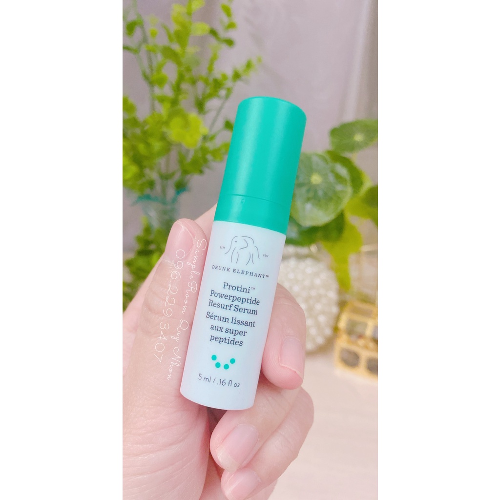 [AUTH] Tinh chất chống lão hóa Drunk Elephant Protini Power Peptide Resurf Serum mini 5ML