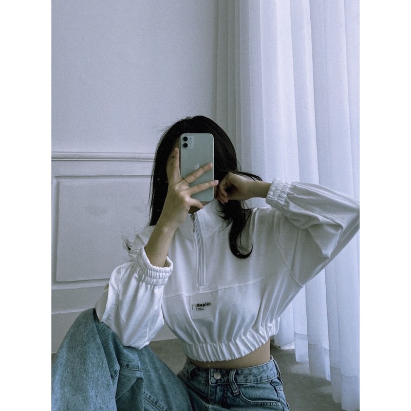 [ẢNH THẬT ĐỘC QUYỀN REPLEI1986] Áo croptop hộp