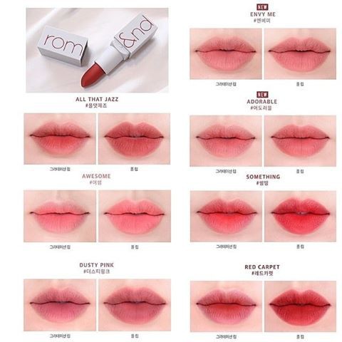 Son Lì Siêu Nhẹ Môi Romand Zero Gram Matte Lipstick