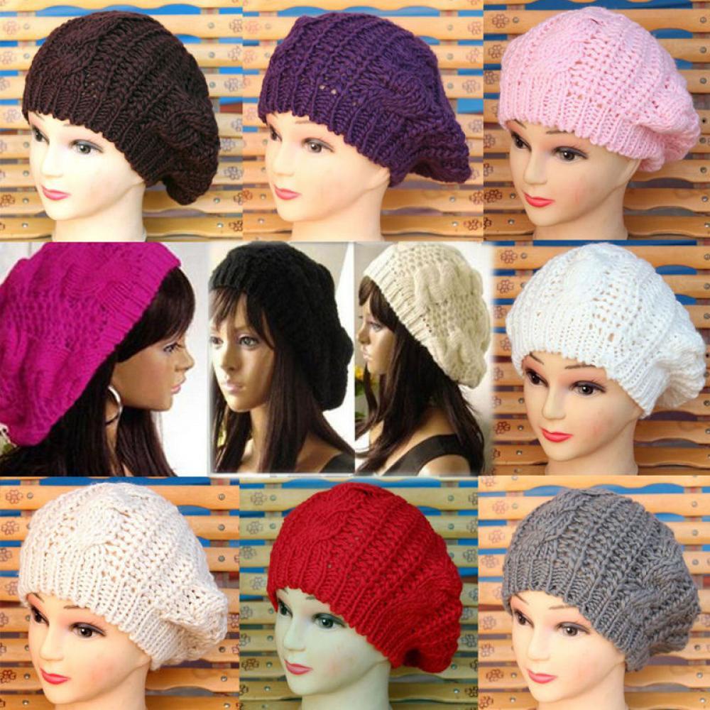 EUCA Mũ Len Beanie Nữ Giữ Ấm