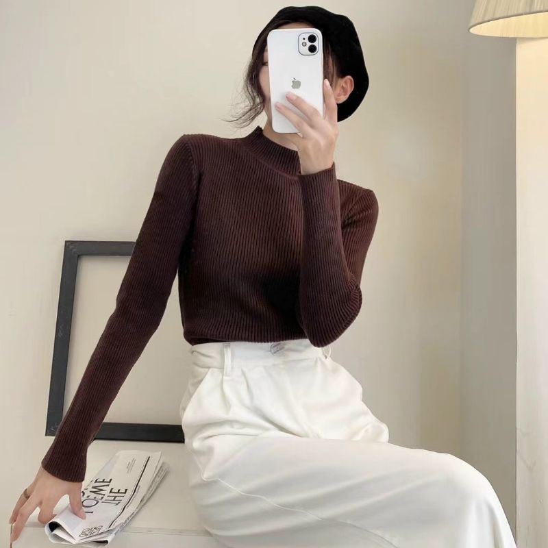 Áo len cổ 3p hàng QCL1