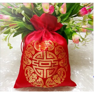 Túi gấm đỏ cao cấp