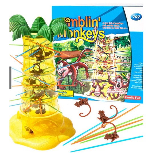 23% GIẢM Trò chơi game trẻ em vui nhộn Rút Khỉ - Tumblin' Monkeys