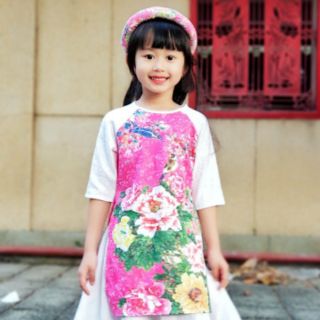 Áo dài cách tân bé gái