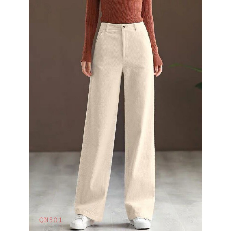 Quần culottes nhung QN501