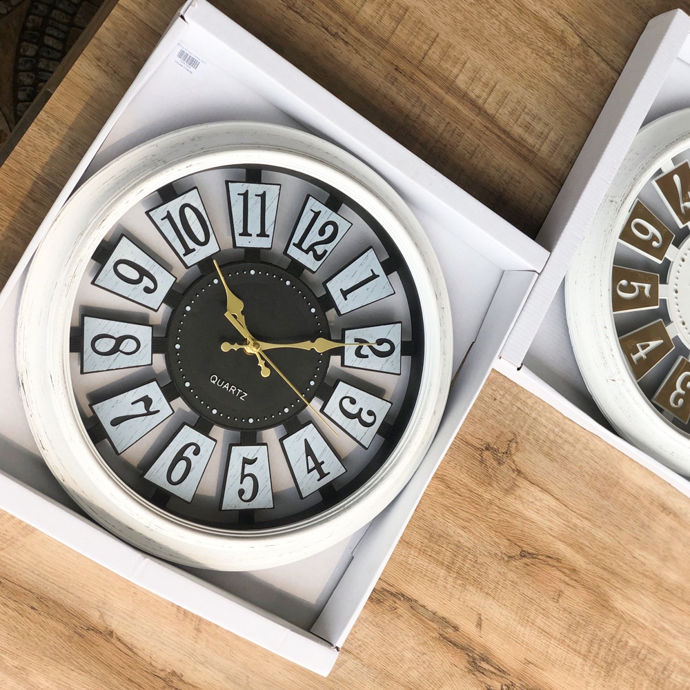 Đồng hồ treo tường Prime mã PR12-011 đồng hồ kim, phong cách cổ điển - Phân phối chính hãng bởi Vhomemart