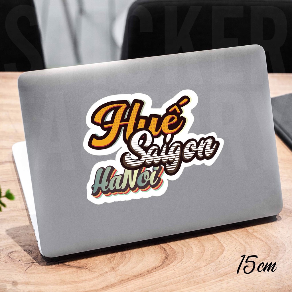 HUẾ SÀI GÒN HÀ NỘI - DIECUT STICKER