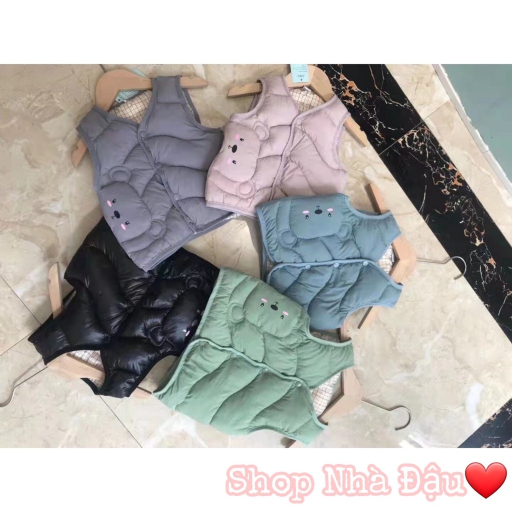 Áo Gile trần bông siêu nhẹ, siêu yêu cho bé hàng nhập Quảng Châu bao chất 💖💖💖