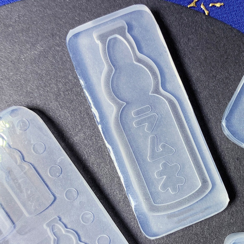Sa Khuôn Silicon Trong Suốt Dạng Cát Chảy Làm Móc Khóa Thủ Công Trang Trí Đa Ứng Dụng