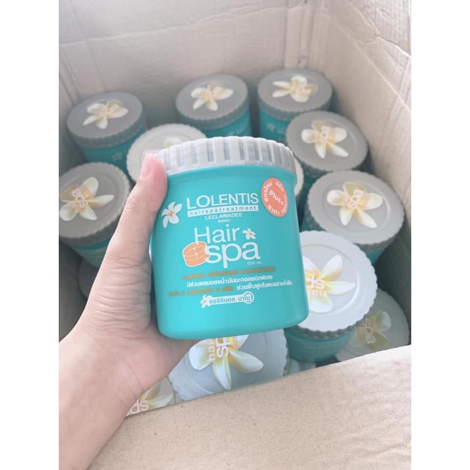 [CHÍNH HÃNG] Kem Ủ Tóc Lolentis Hair Spa Thái Lan 500ml | BigBuy360 - bigbuy360.vn