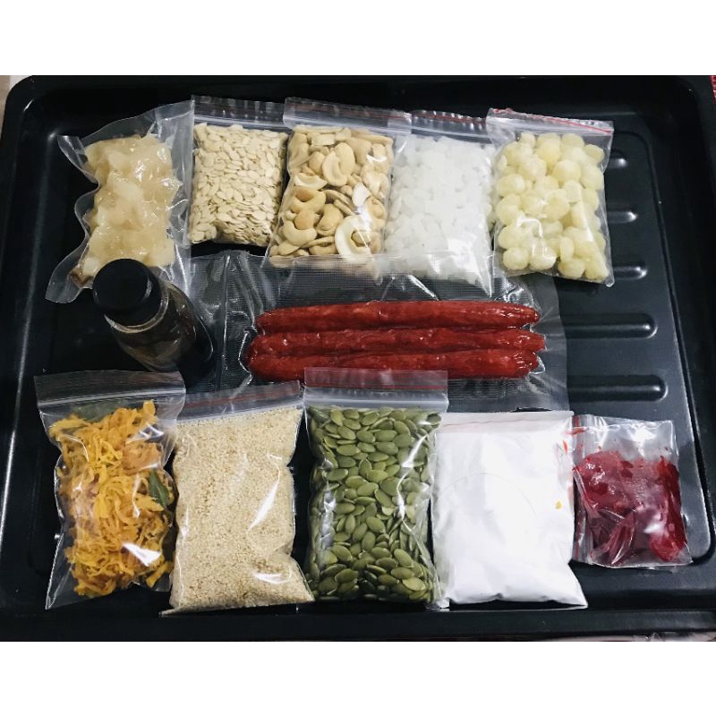 set nhân thập cẩm bánh trung thu