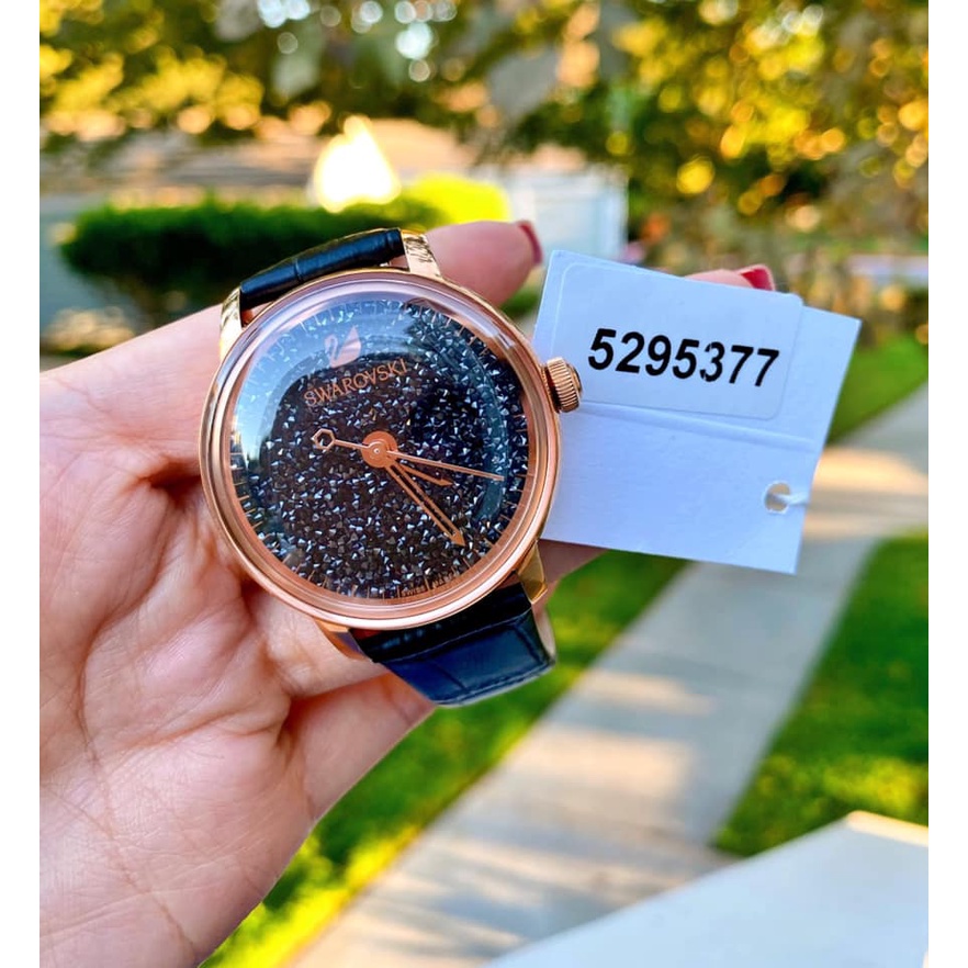 Đồng hồ Nữ Swarovski Crystalline Hours Black 5295377