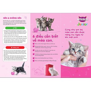 Thức ăn Pate cho mèo Whiskas 1+