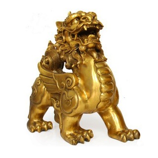 Tượng Tỳ Hưu bằng đồng cỡ Siêu đại