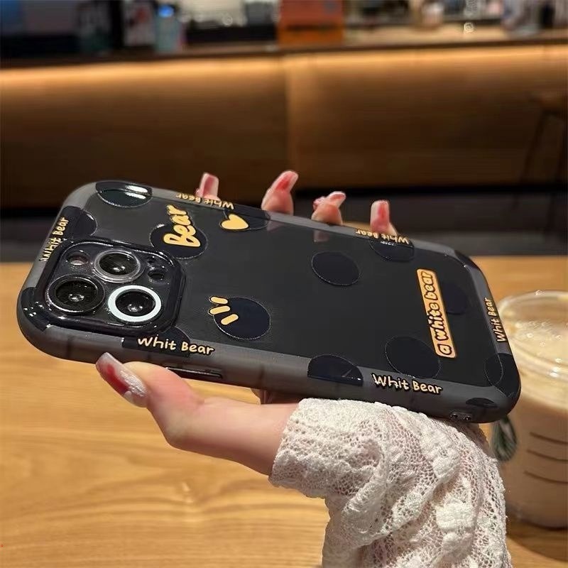 Ốp Điện Thoại TPU Silicon Mềm Trong Suốt In Hình Dễ Thương Cho IPhone 11 Pro Max 13 Pro Max 12 Pro Max 7 Plus 8 Plus Xs Max X Xr