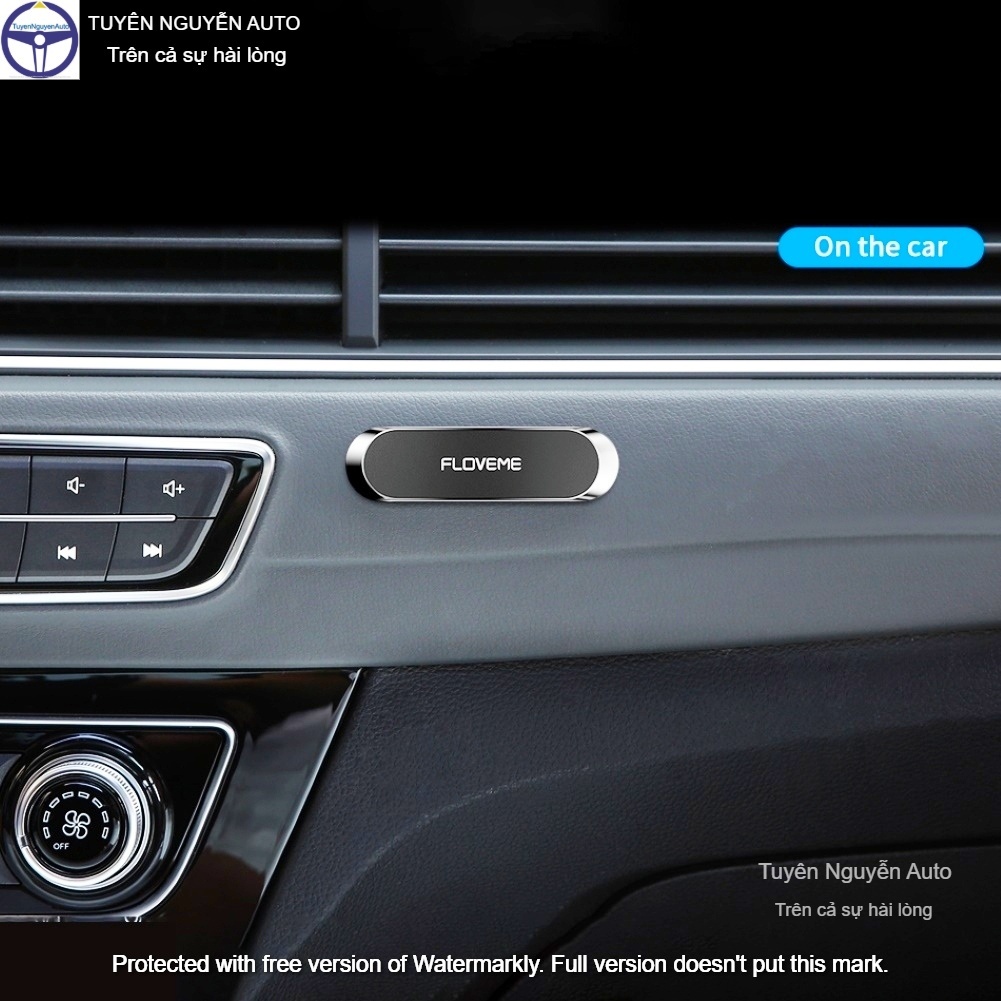 Đế hít điện thoại ô tô xe hơi xoay 360° (Giá đỡ từ tính nam châm FLOVEME kim loại cao cấp + đã kèm miếng dán ) | BigBuy360 - bigbuy360.vn