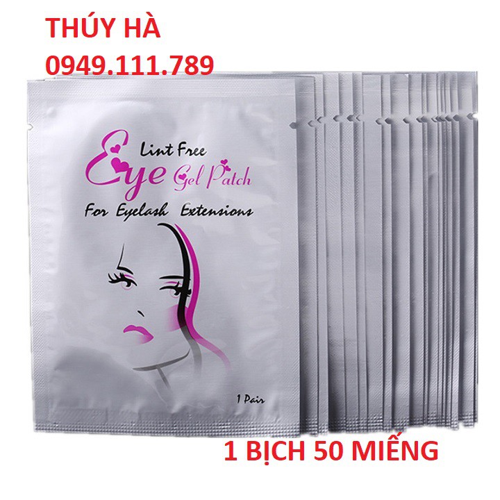 Gel pad mi, gel pad dán mi dưới, 1 bịch 50 miếng