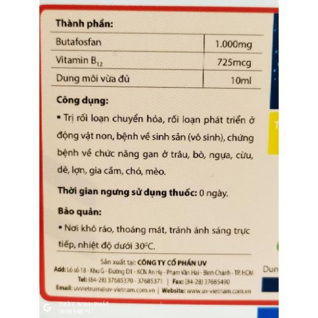 [Mã PET50K giảm Giảm 10% - Tối đa 50K đơn từ 250K] UV BAMIN PLUS (10ml)