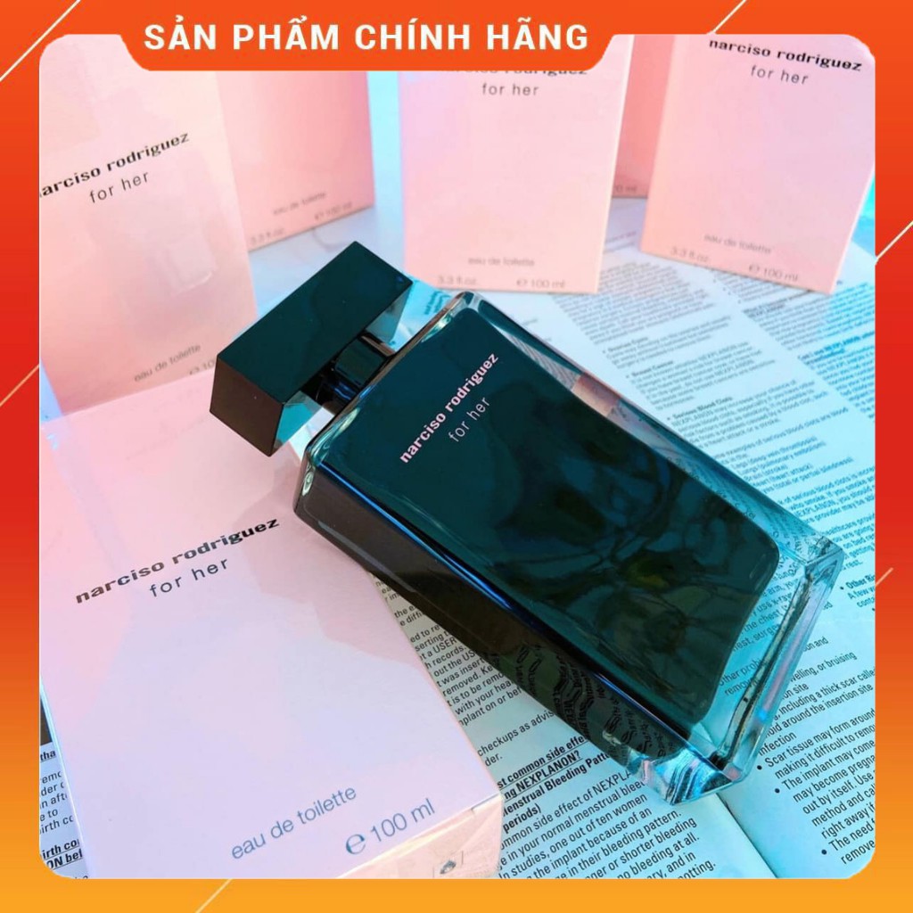 Nước Hoa Nữ Narciso Chính Hãng 100ml Nước Hoa Narciso Rodriguez for her Mùi Thơm Nhẹ Dịu | WebRaoVat - webraovat.net.vn