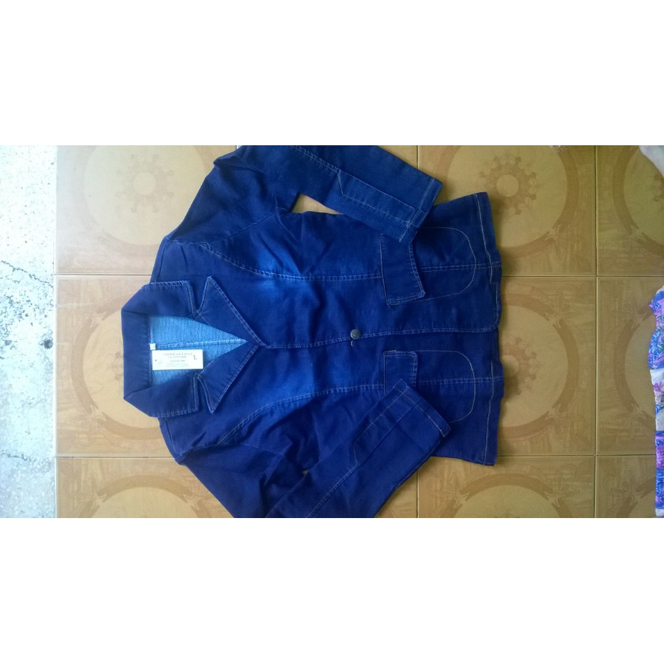 ÁO VEST JEAN PHỐI TÚI - MS: T1427 | BigBuy360 - bigbuy360.vn