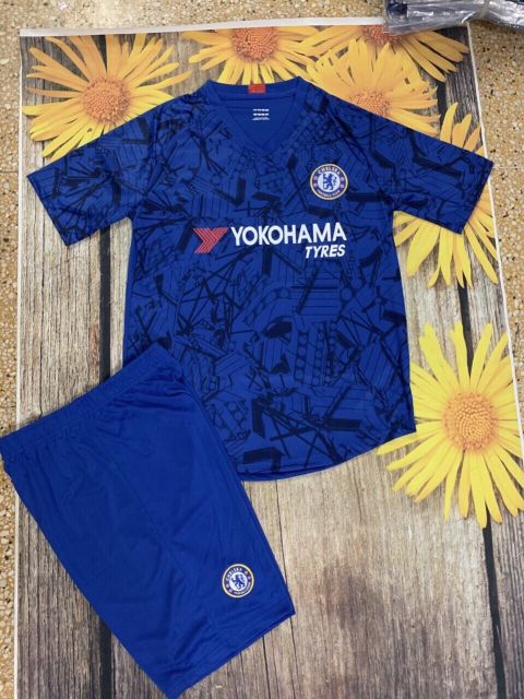 FREE SHIP TOÀN QUỐC] Bộ quần áo Bóng đá CLB CHELSEA HOME 2019 - 2020