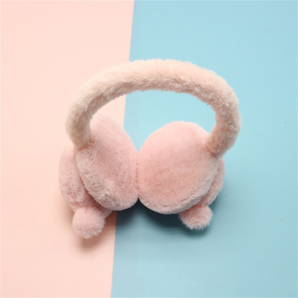 Chụp tai giữ ấm mềm mại kiểu chú khỉ hoạt hình đáng yêu dành cho trẻ em