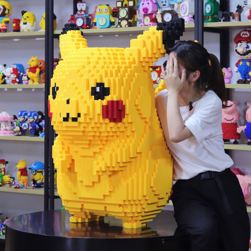 ? ? Khối Xây Dựng Đồ Chơi Lắp Ráp Pikachu Nhân Vật Hoạt Hình Lớn 32Cm Gửi Mô Hình Búa Lắp Ráp Đồ Chơi Giáo Dục Non - Pokemon Bearbrick Pokemon Mini 12 Con Giáp Mô Hình Lắp Ráp Xếp Hình To Pikachu Xếp Hình Lắp Ráp Mô Hình Khủng Long Pokemon Mô Hình