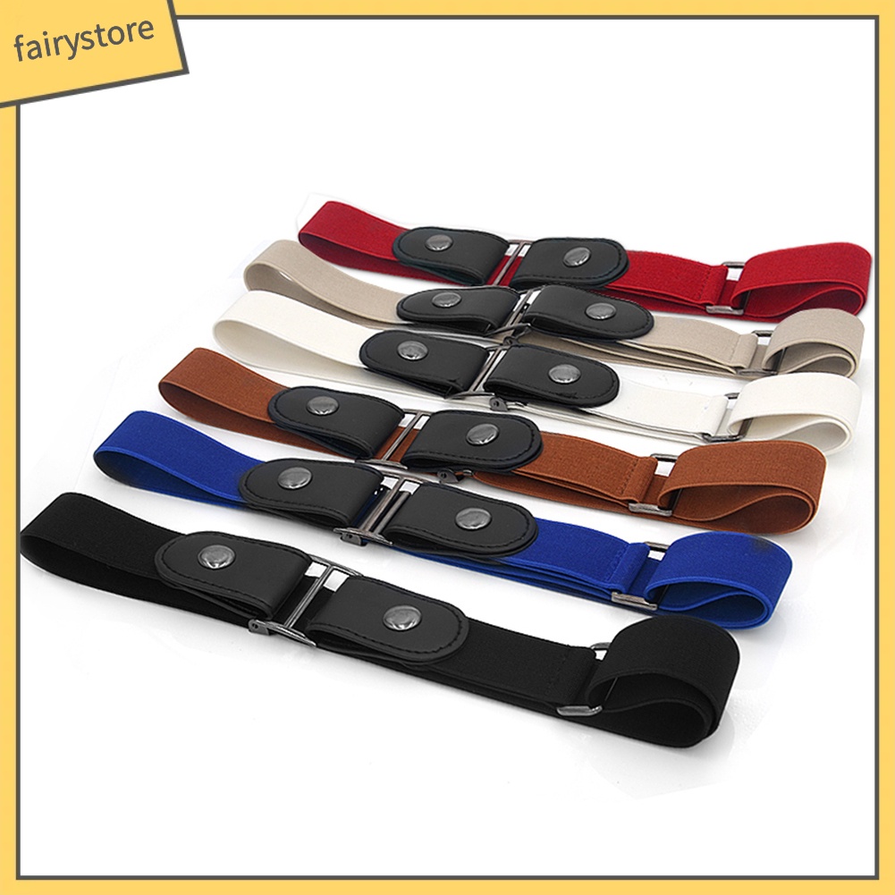 Thắt lưng da giả phối nút kim loại độc đáo thời trang