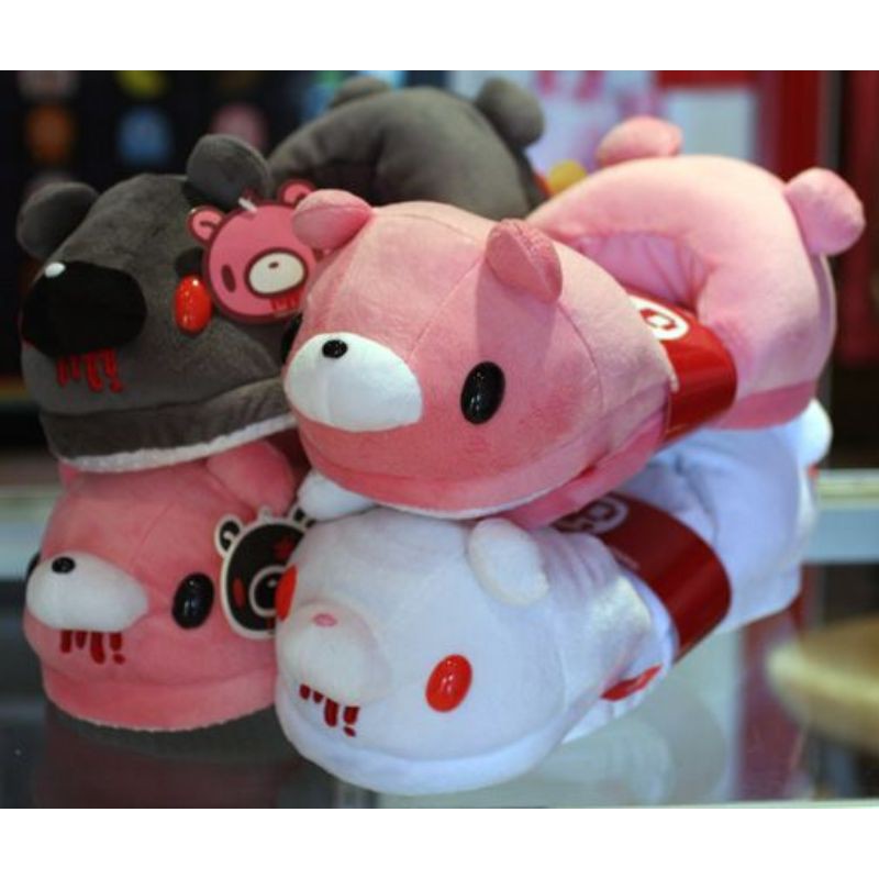 Dép lông gấu máu gloomy bear brandnew cgp 112