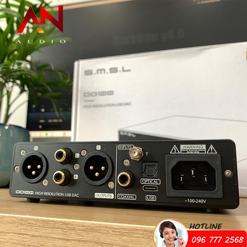 Giải Mã DAC SMSL DO100 – 2x ES9038Q2M + 4 OPA 1612A - Tích Hợp Nguồn Tuyến Tính - Balance