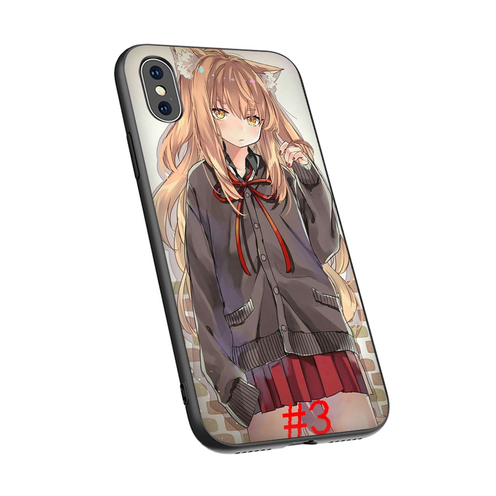 Ốp Điện Thoại Silicon Mềm Hình Anime Toradora Cho Iphone 11 Pro Max 6 6s 7 8 Plus X Xs Max Xr