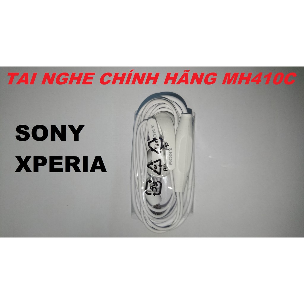 TAI NGHE CHÍNH HÃNG SONY XPERIA- MH410C-CÓ MIC -HỖ TRỢ HỌC TRỰC TUYẾN BÉ