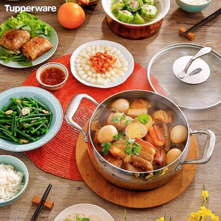 Nồi T Chef Series Casserole 3.8L ( nắp kính ) tupperware
