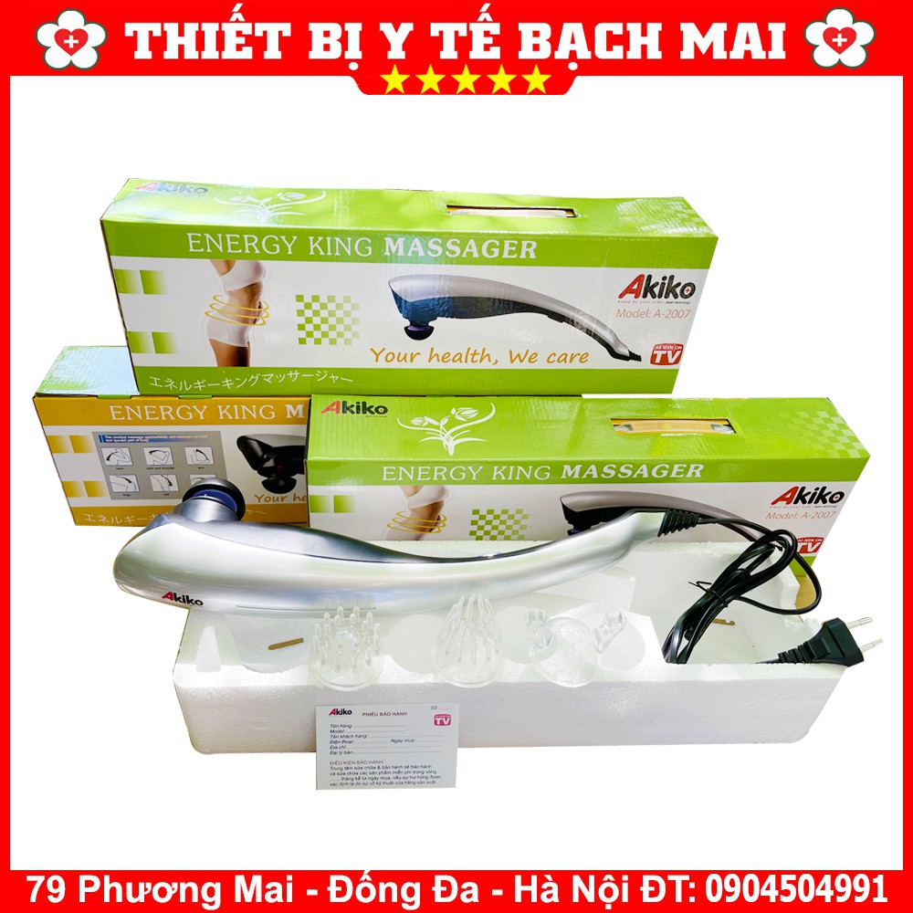 Máy Mát Xa  Máy Massage Cầm Tay Nhật Bản Akiko A-2007