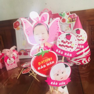 Topper cắm bánh