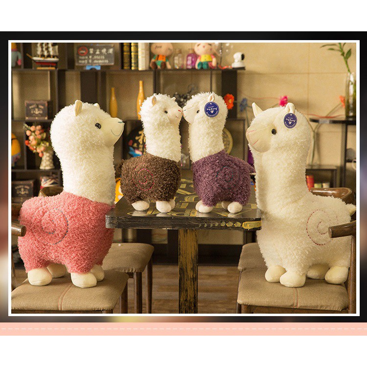 Đồ chơi nhồi bông Hình Con Lạc Đà Mềm Mại 6 Kích Cỡ