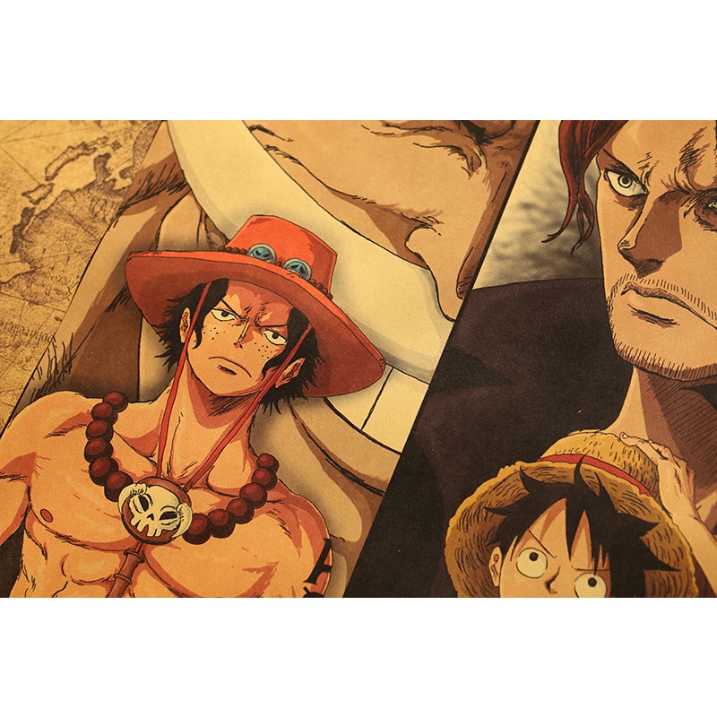 Hoạt Hình poster Phim anime one piece Dán Tường Trang Trí