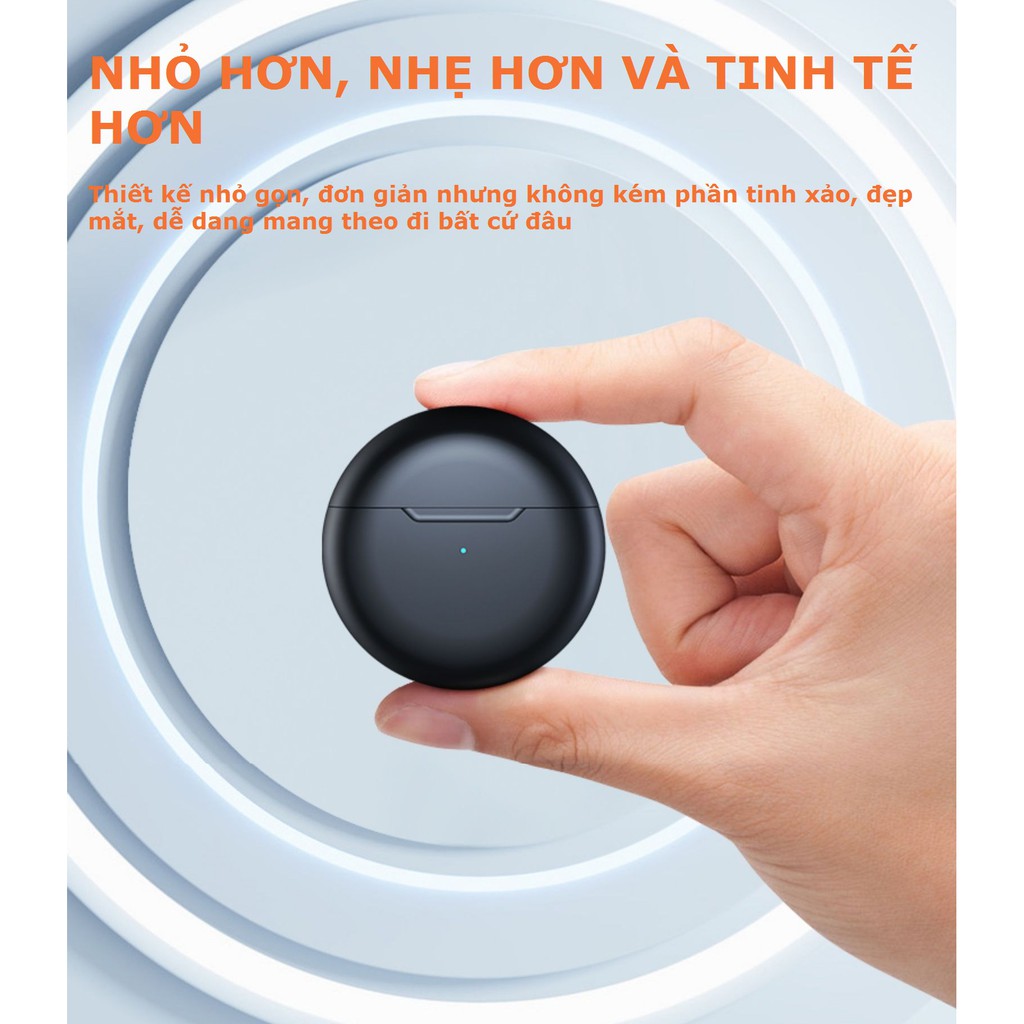 Tai nghe bluetooth không dây Inpods Bpro cảm ứng điều khiển cảm biến âm thanh HIFI cho Android iOS