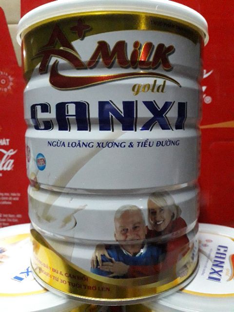 SỮA BỘT DINH DƯỠNG A+ MILK GOLD CANXI PHÒNG NGỪA LOÃNG XƯƠNG VÀ TIỂU ĐƯỜNG