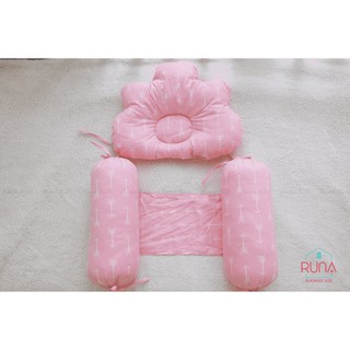 Gối lót đầu + Gối chặn Runakids Mũi tên