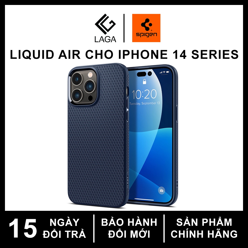 Ốp Lưng Spigen Liquid Air Cho iPhone 14 Pro Max / 14 Pro / 14 Plus / 14