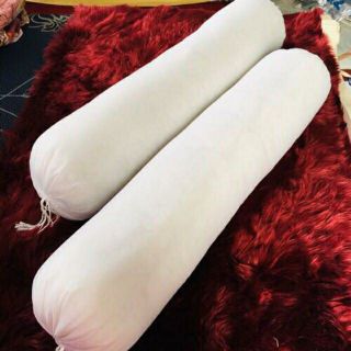 Ruột gối ôm trắng bông sạch vải cotton size 35x1m có dây rút 2 đầu