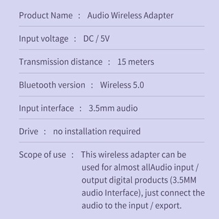 Thiết Bị Thu Phát Bluetooth 5.0 Kèm Phụ Kiện