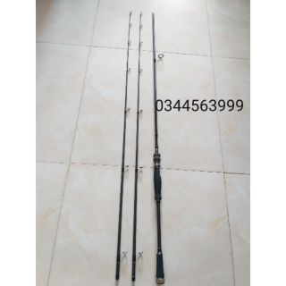 Cần câu máy lure daiwa 2 ngọn đứng và ngang