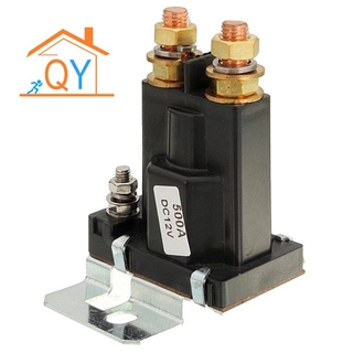 In stock dual battery relay start on/off 4 pin 500a 12v for car power switch