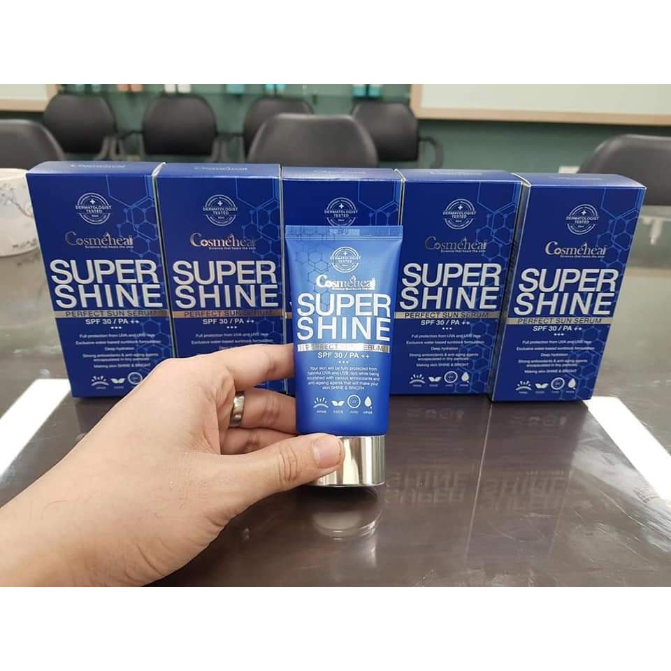 Kem tế bào gốc chống nắng Cosmeheal SuperShine Perfect Sun Hàn Quốc