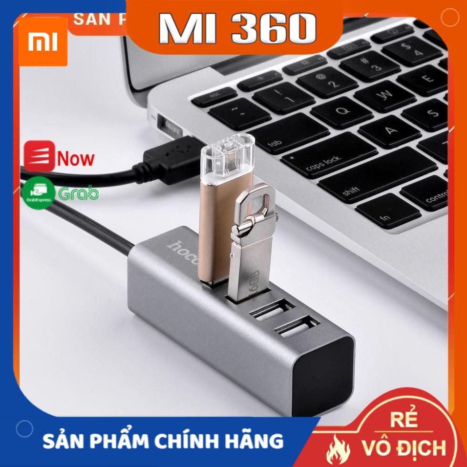 Hub USB 4 Cổng HOCO HB1 Chính Hãng - BH 1 năm